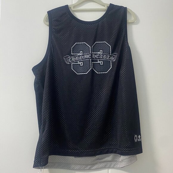 Chrome Hearts Reversible Mesh Basketball Jersey - Picture 1 of 7